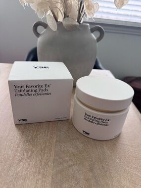 YSE Beauty Your Favorite Ex Refillable Exfoliating Pads w/Glycolic Acid & Extoin